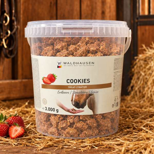Friandises Cookies Waldhausen pour cheval – Seau 3 kg